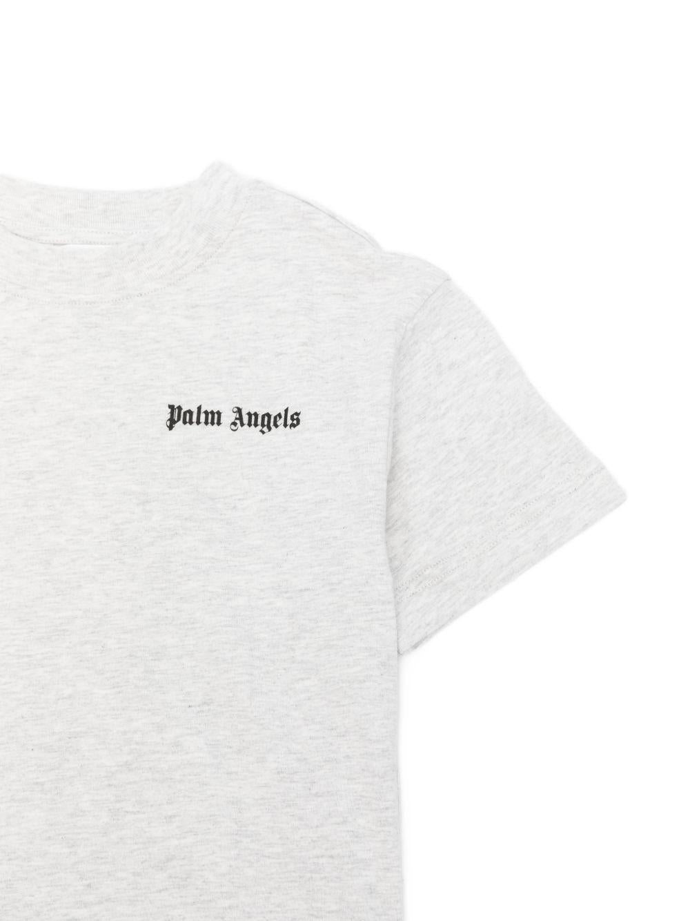 Set di tre t-shirt per bambino Palm Angels Kids multicolore con logo sul davanti - Rubino Kids