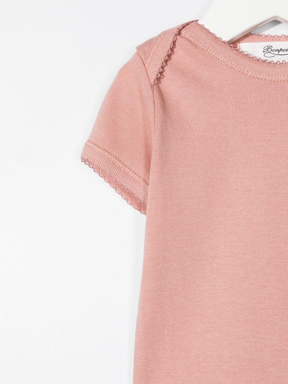 Set di tre tutine per neonata Bonpoint multicolor con orlo a smerlo - Rubino Kids