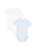 Set di tre tutine per neonato Petit Bateau multicolore con fantasie diverse - Rubino Kids