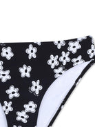 Set due pezzi bikini per bambina The Marc Jacobs Kids nero con stampa fiori - Rubino Kids