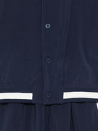 Set due pezzi per bambino Emporio Armani blu scuro con logo ricamato - Rubino Kids