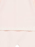 Set due pezzi per neonata Tartine & Chocolat rosa con orlo a smerlo - Rubino Kids