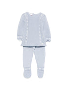 Set due pezzi per neonato Paz Rodriguez azzurro a maniche lunghe - Rubino Kids