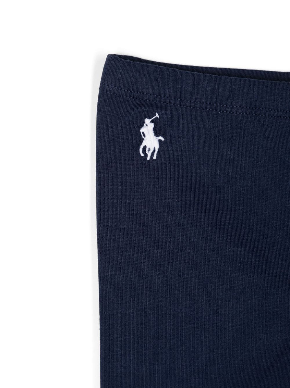 Set leggings e t-shirt per neonata Ralph Lauren Kids bianco e blu con stampa Polo Bear - Rubino Kids