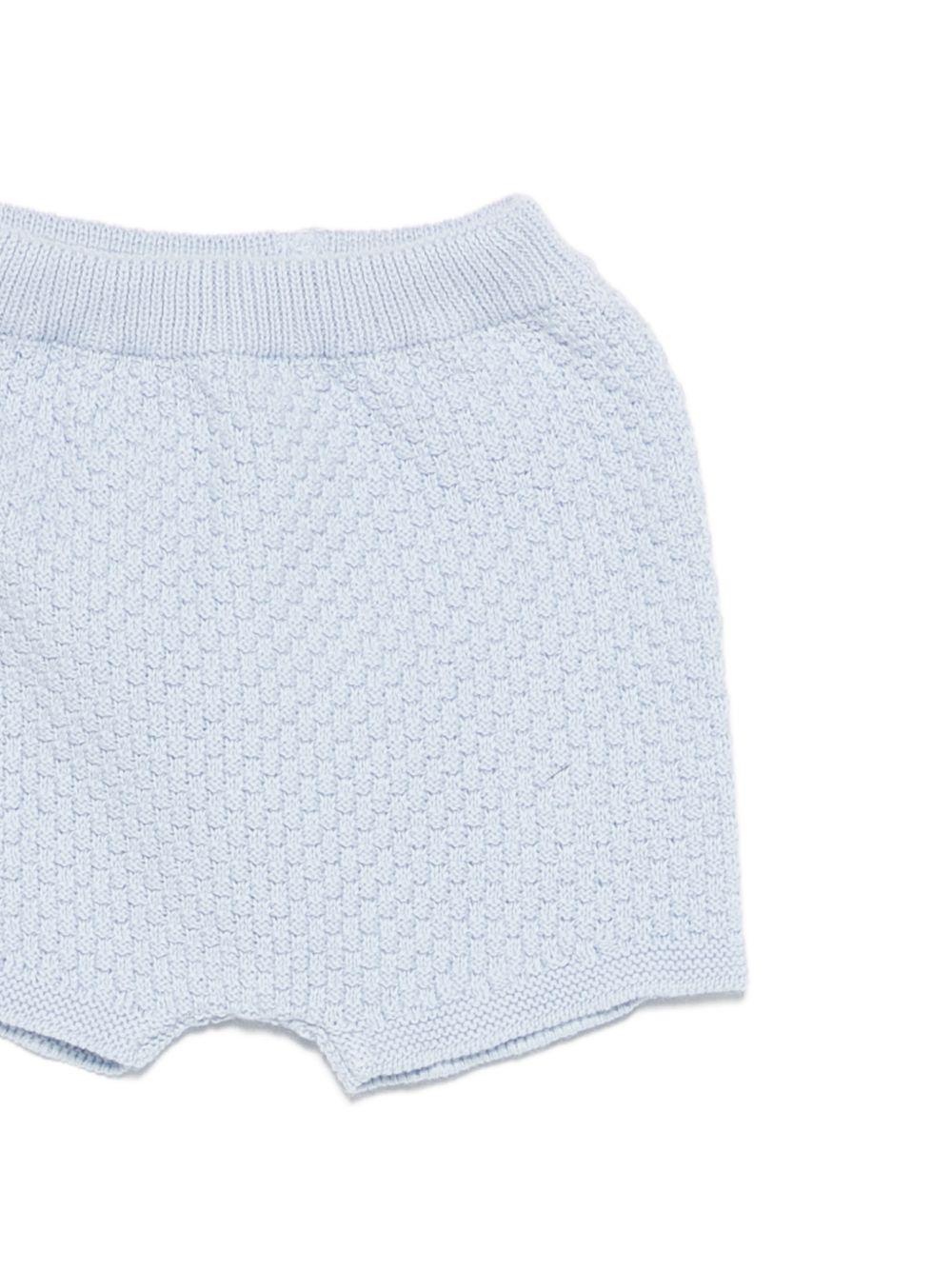 Set maglia con shorts per neonato Paz Rodriguez azzurro con bottoni - Rubino Kids