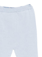 Set maglioncino e pantaloni per neonato Paz Rodriguez azzurro lavorato a maglia - Rubino Kids