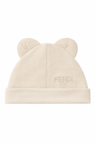 Set neonati Fendi Kids beige con ricamo FF - Rubino Kids