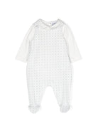 Set neonato Emporio Armani Kids bianco con stampa e t-shirt interna - Rubino Kids