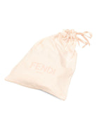 Set per neonati Fendi Kids rosa con motivo FF - Rubino Kids