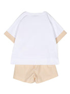 Set T - shirt e shorts a righe - Rubino Kids