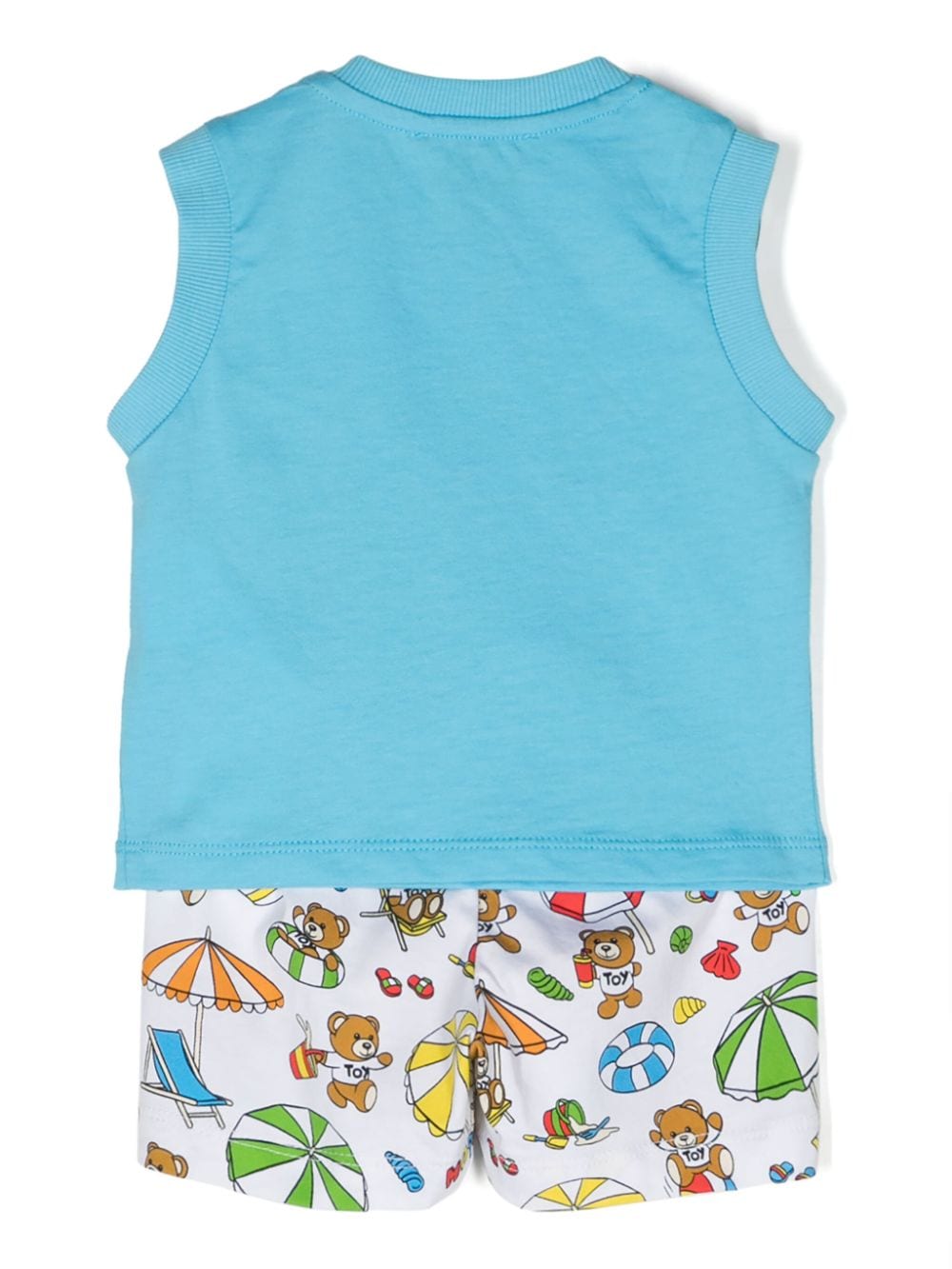 Set top e shorts con stampa illustrazione - Rubino Kids