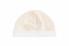 Set tre pezzi per neonati Fendi Kids beige con stampa Cavallino Fendi - Rubino Kids
