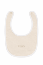 Set tre pezzi per neonati Fendi Kids beige con stampa Cavallino Fendi - Rubino Kids