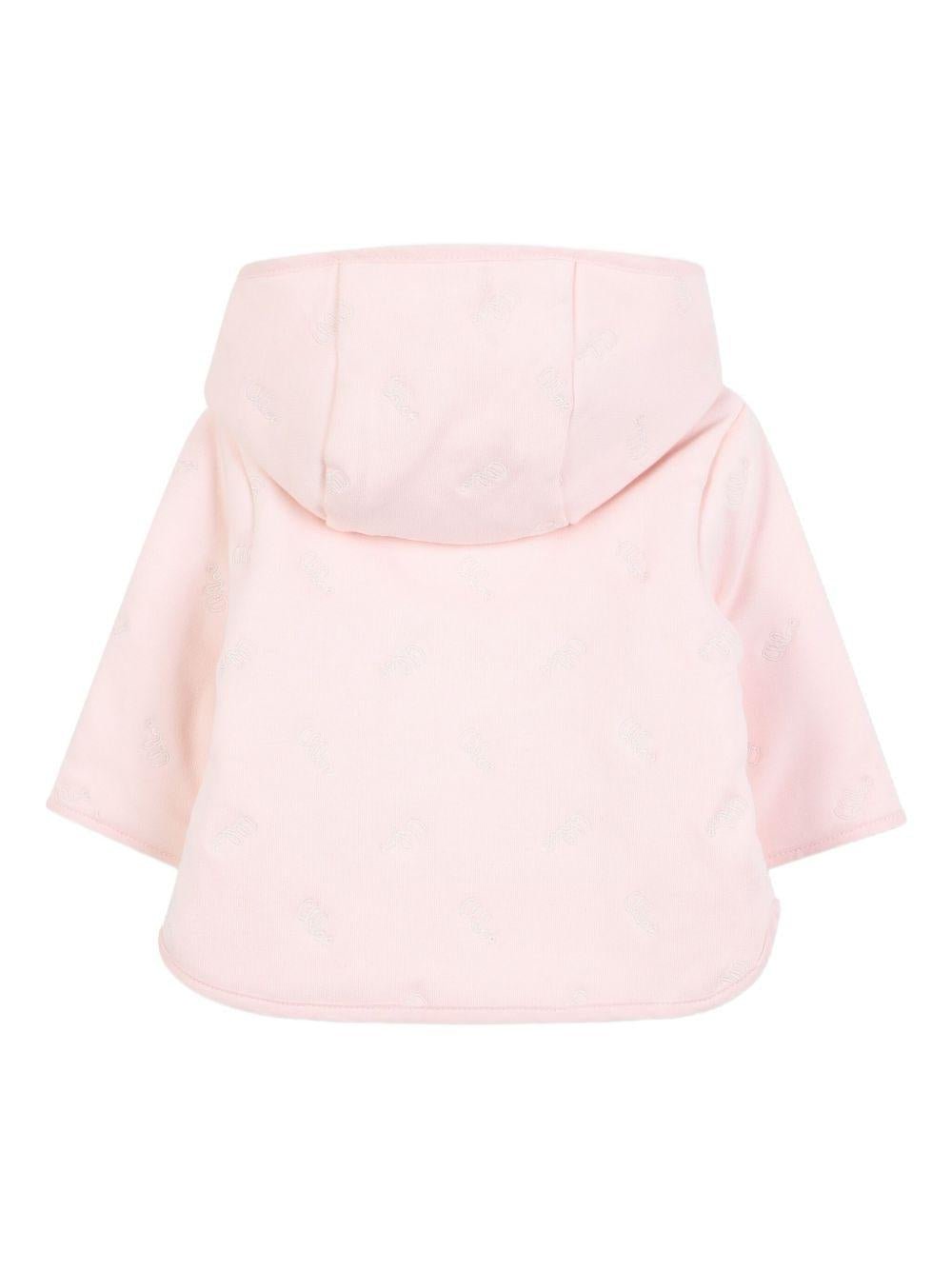 Set tuta sportiva e tutina per neonata Chloé Kids rosa con design a maniche lunghe - Rubino Kids