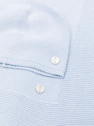 Set tutina cappellino e copertina per neonati Paz Rodriguez azzurro con placca con logo - Rubino Kids