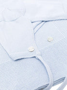 Set tutina cappellino e copertina per neonato Paz Rodriguez azzurro con placca con logo - Rubino Kids