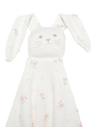 Set tutina cappello e doudou per neonati Petit Bateau bianco con stampa floreale - Rubino Kids