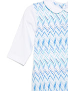 Set tutina e berretto per neonato Missoni Kids azzurro con motivo a chevron - Rubino Kids