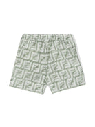 Short con stampa FF all - over - Rubino Kids