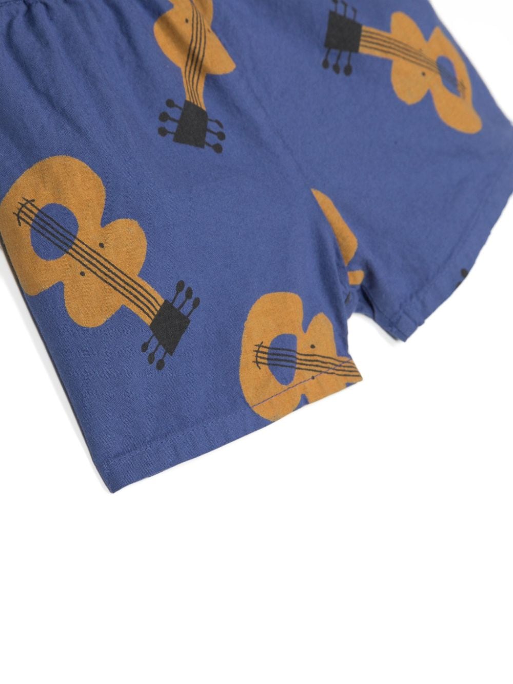 Shorts Acoustic Guitar con stampa - Rubino Kids