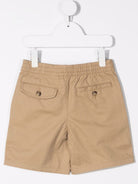 Shorts cargo per bambino Ralph Lauren Kids beige con tasce posteriori - Rubino Kids