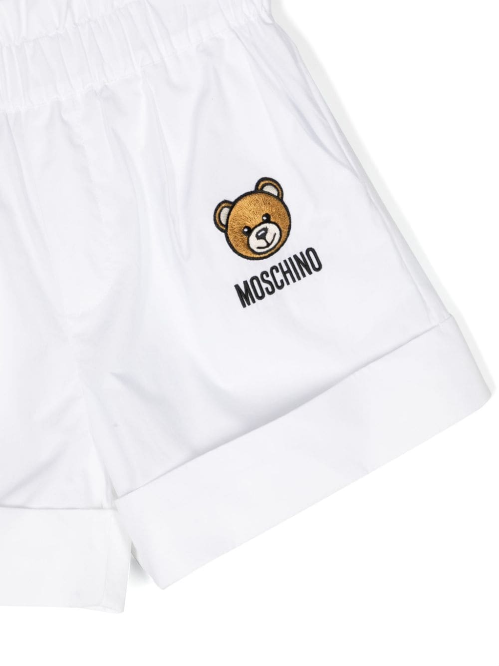 Shorts con applicazione Teddy Bear - Rubino Kids