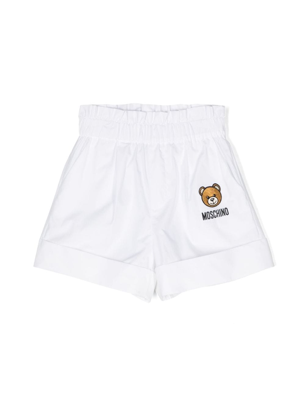 Shorts con applicazione Teddy Bear - Rubino Kids