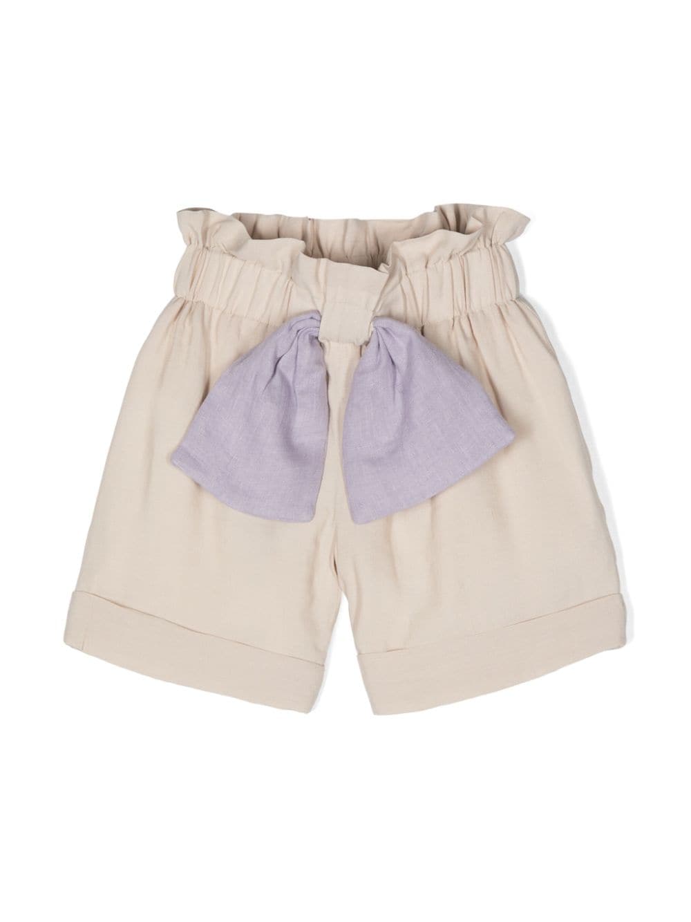 Shorts con fiocco - Rubino Kids