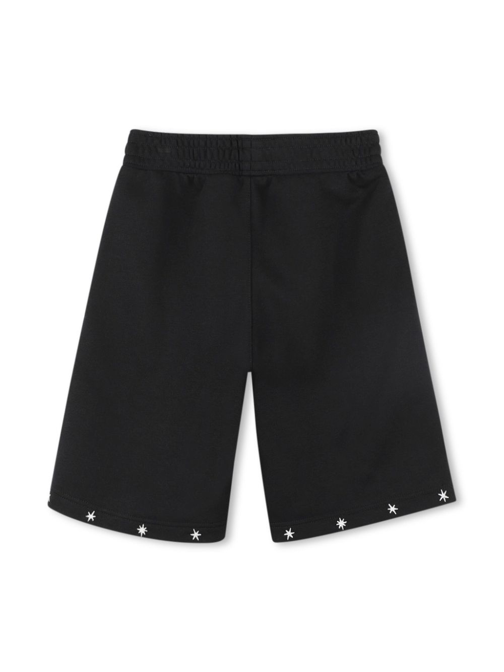 Shorts con logo per bambino Givenchy Kids nero con trama effetto lana - Rubino Kids