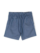 Shorts con ricamo Medusa - Rubino Kids