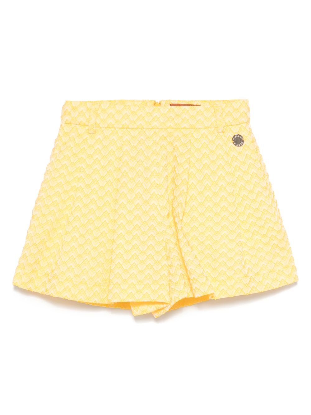 Shorts con ricamo per bambina Missoni Kids giallo con passanti - Rubino Kids