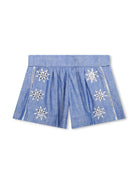 Shorts con ricamo - Rubino Kids