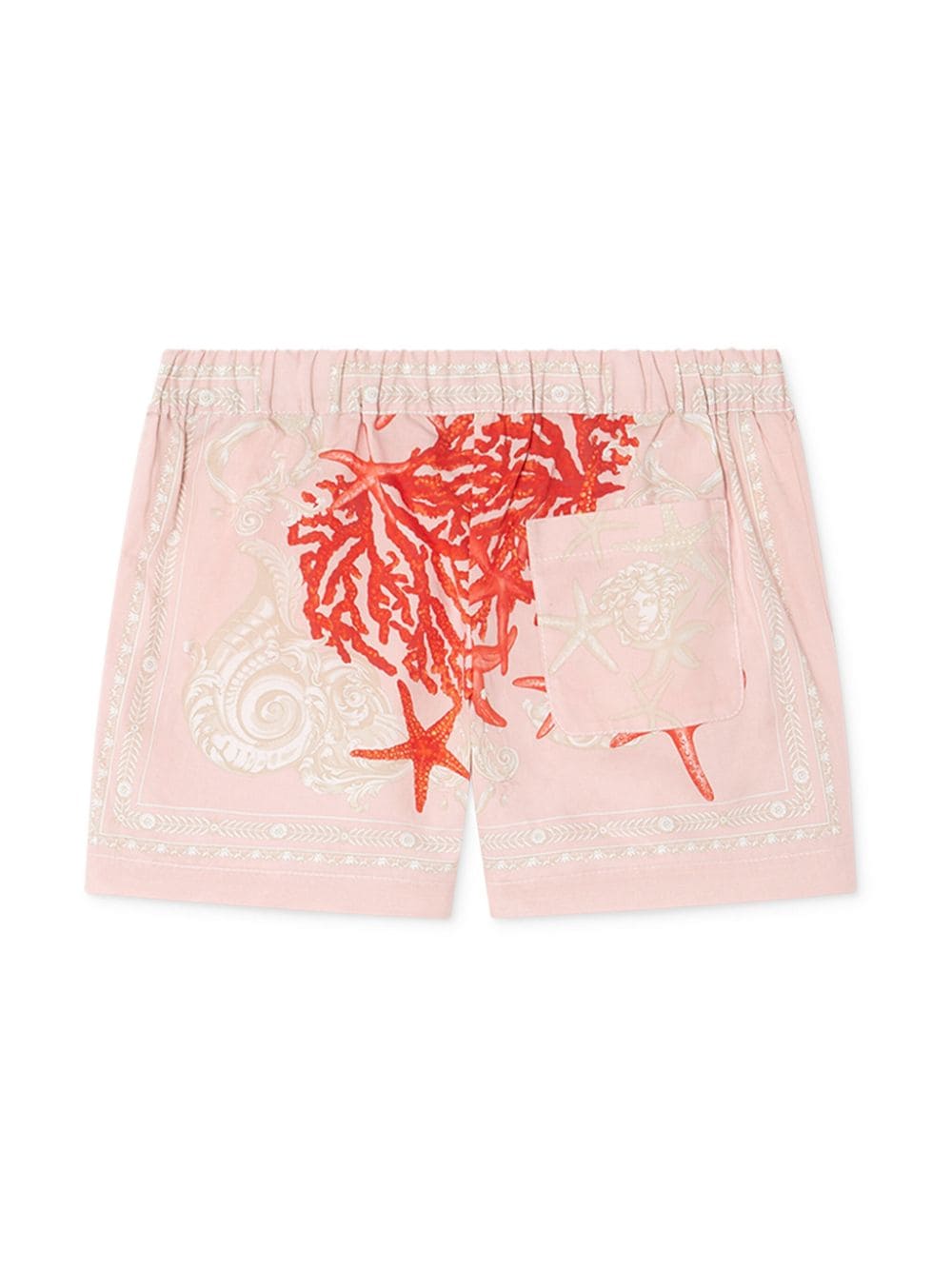 Shorts con stampa barocca - Rubino Kids