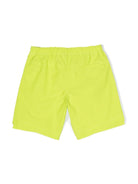 Shorts con stampa con logo laterale - Rubino Kids