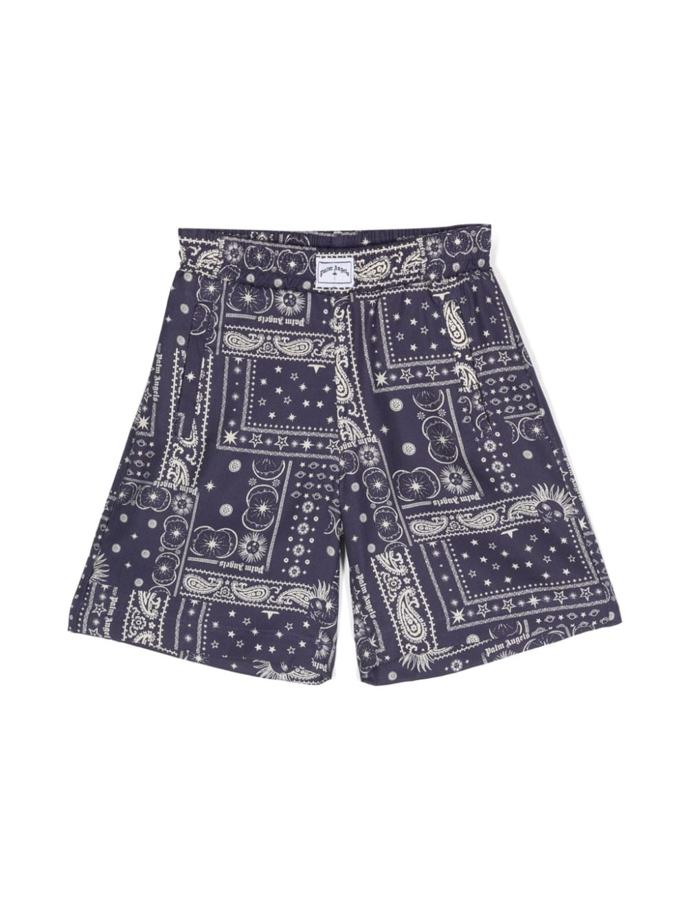 Shorts con stampa paisley - Rubino Kids