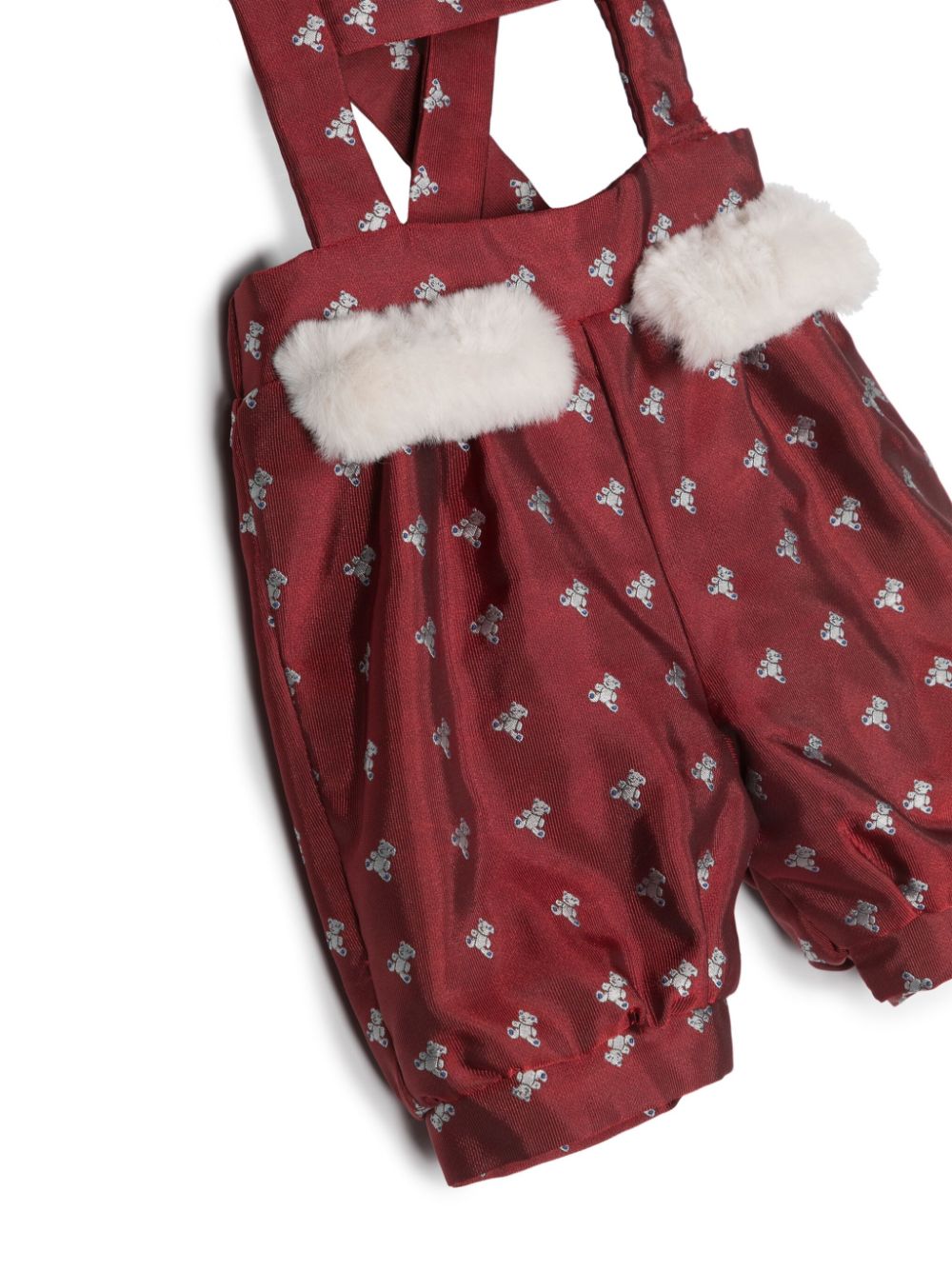 Shorts con stampa Teddy Bear - Rubino Kids