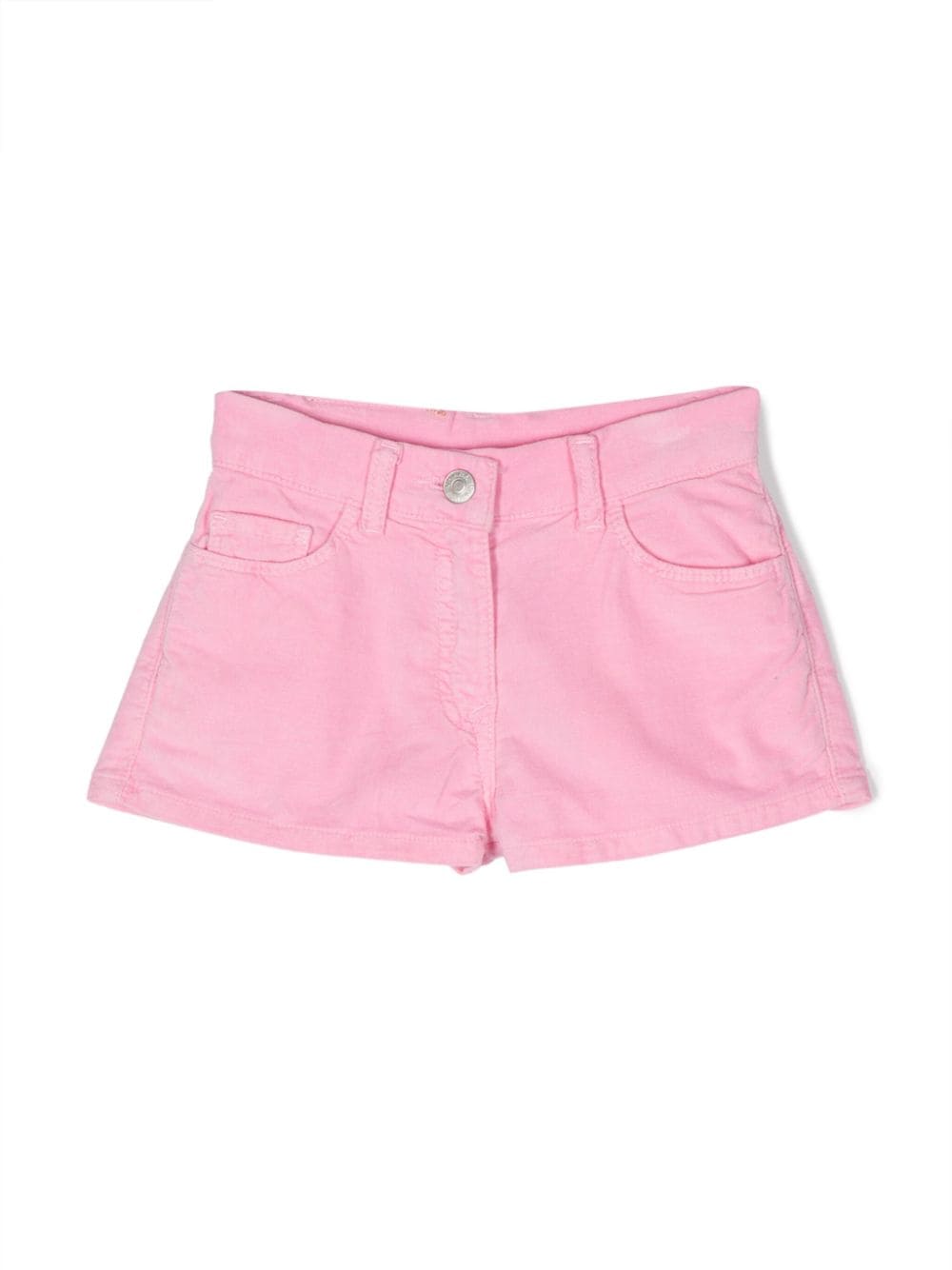 Shorts denim con applicazione - Rubino Kids