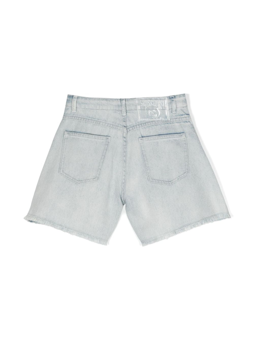 Shorts denim con frange - Rubino Kids