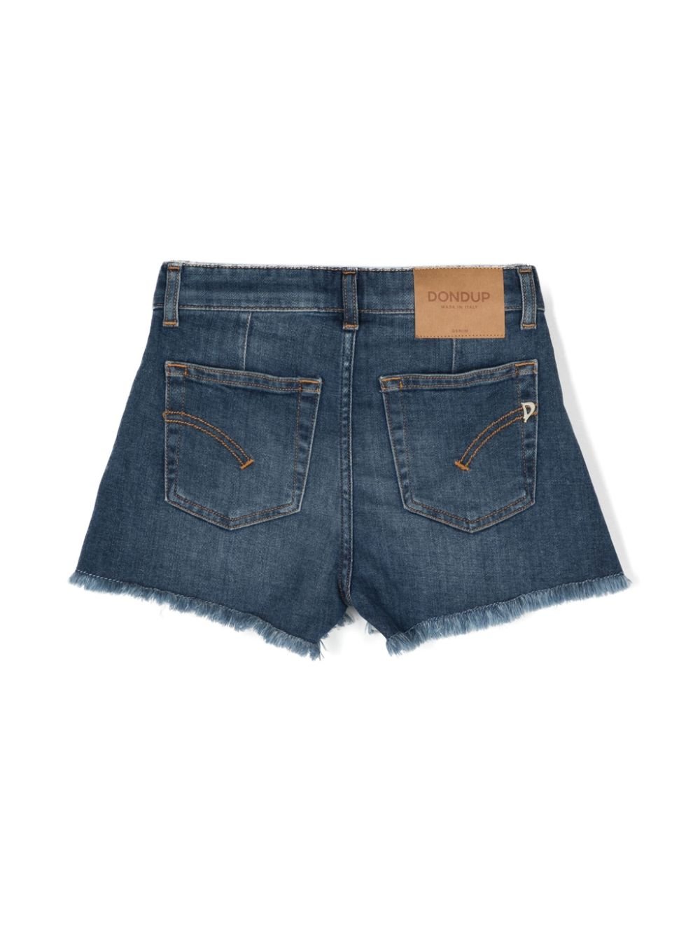 Shorts denim con frange - Rubino Kids