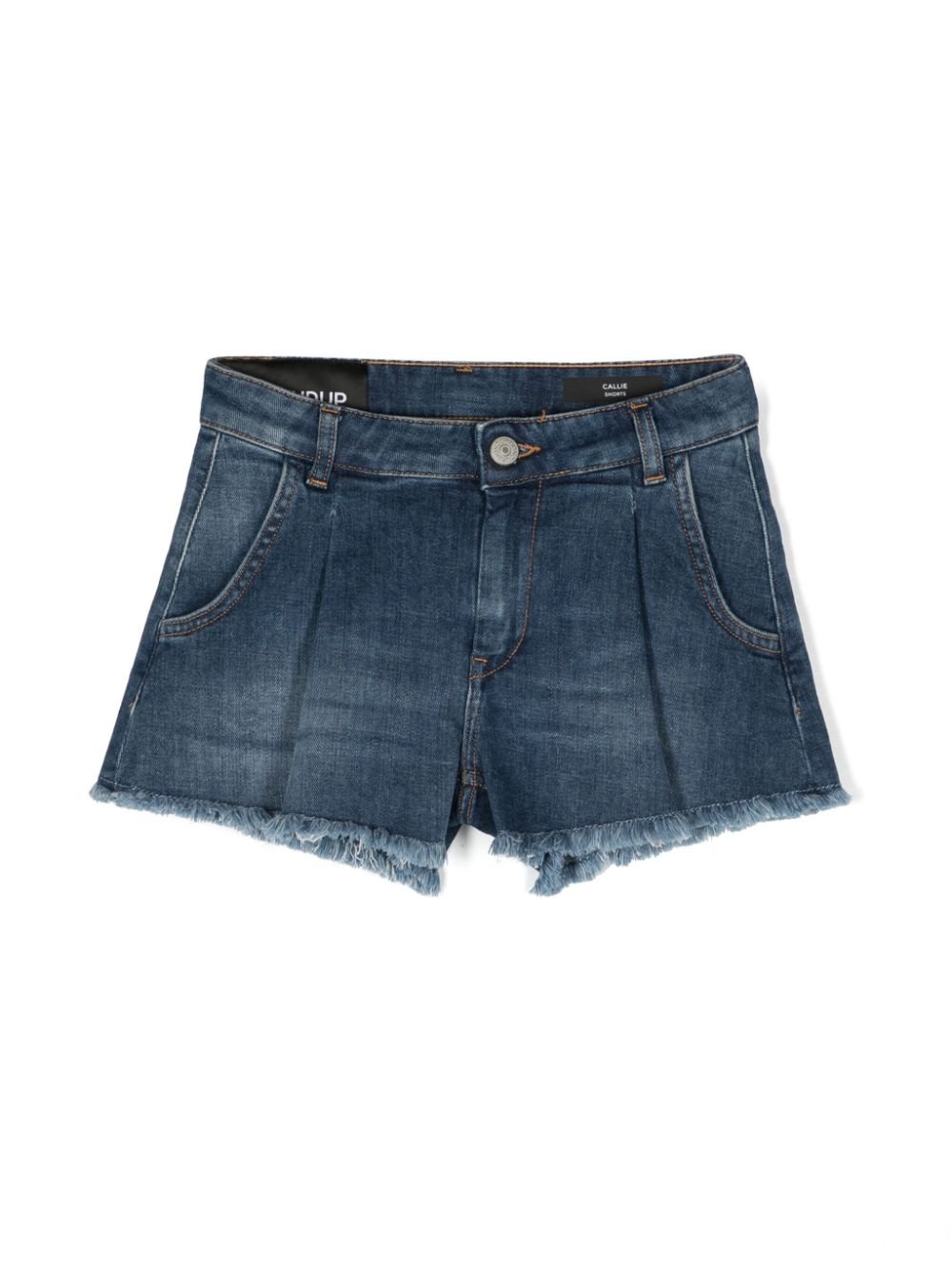 Shorts denim con frange - Rubino Kids