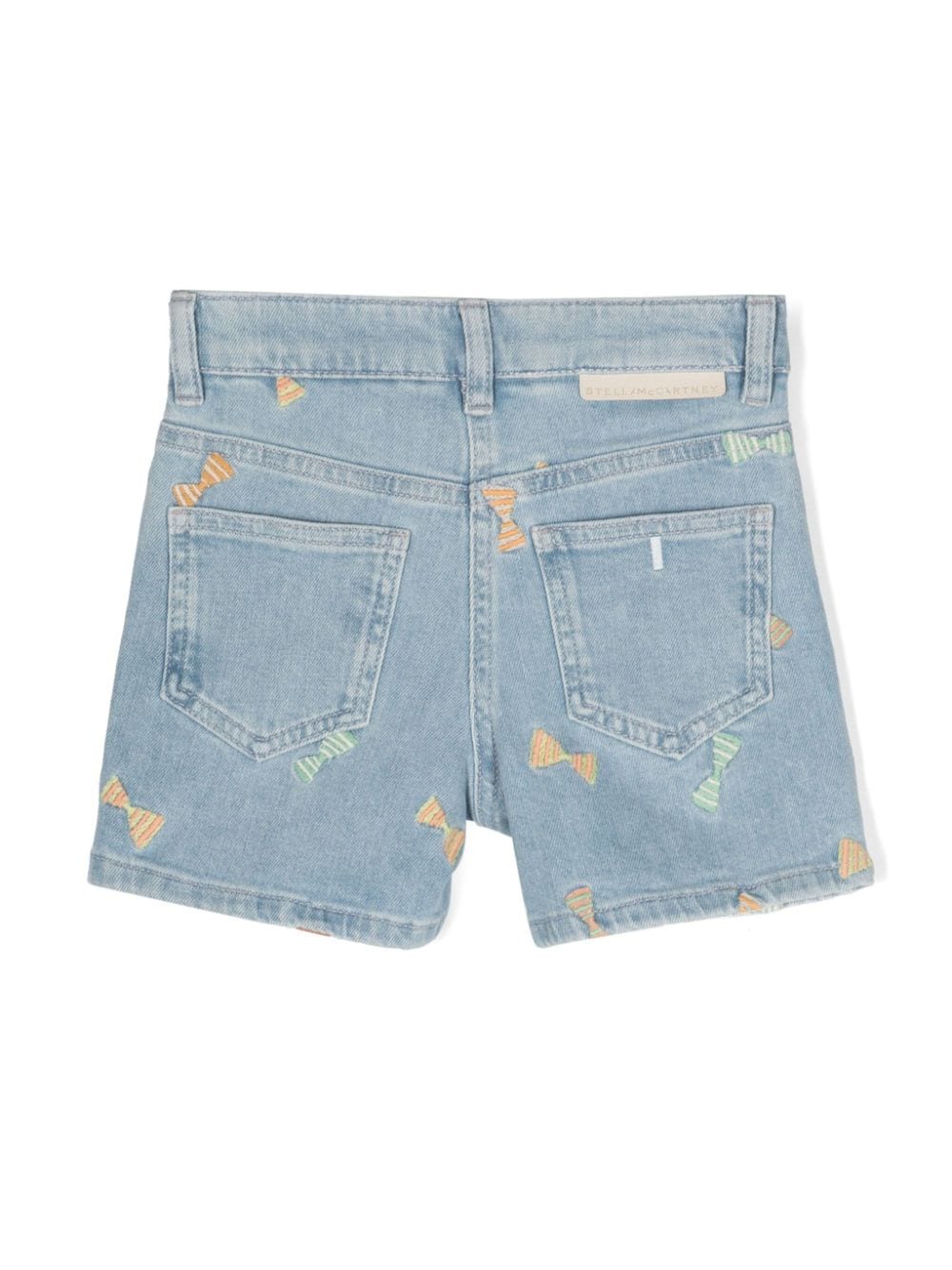 Shorts denim con ricamo - Rubino Kids