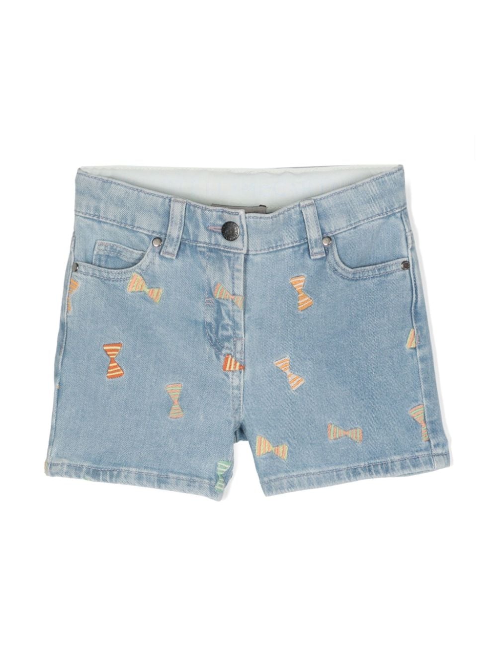 Shorts denim con ricamo - Rubino Kids