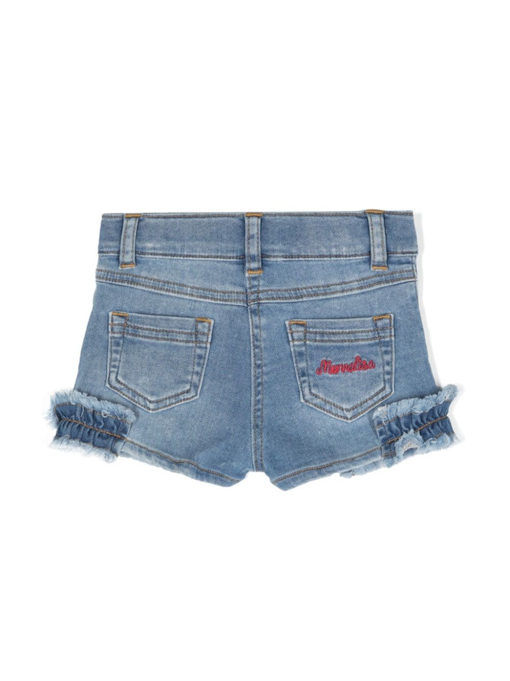 Shorts denim con ricamo - Rubino Kids