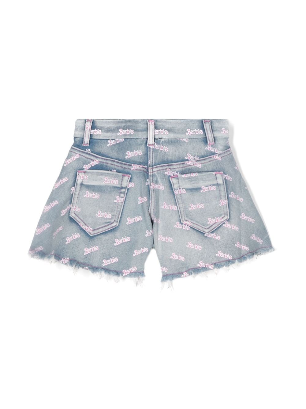 Shorts denim x Barbie - Rubino Kids