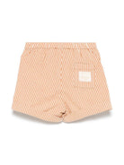 Shorts Ecady per neonato Bonpoint arancione con tasca sagomata - Rubino Kids