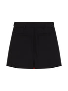 Shorts effetto gonna per bambina Dolce & Gabbana Kids blu con vita media - Rubino Kids