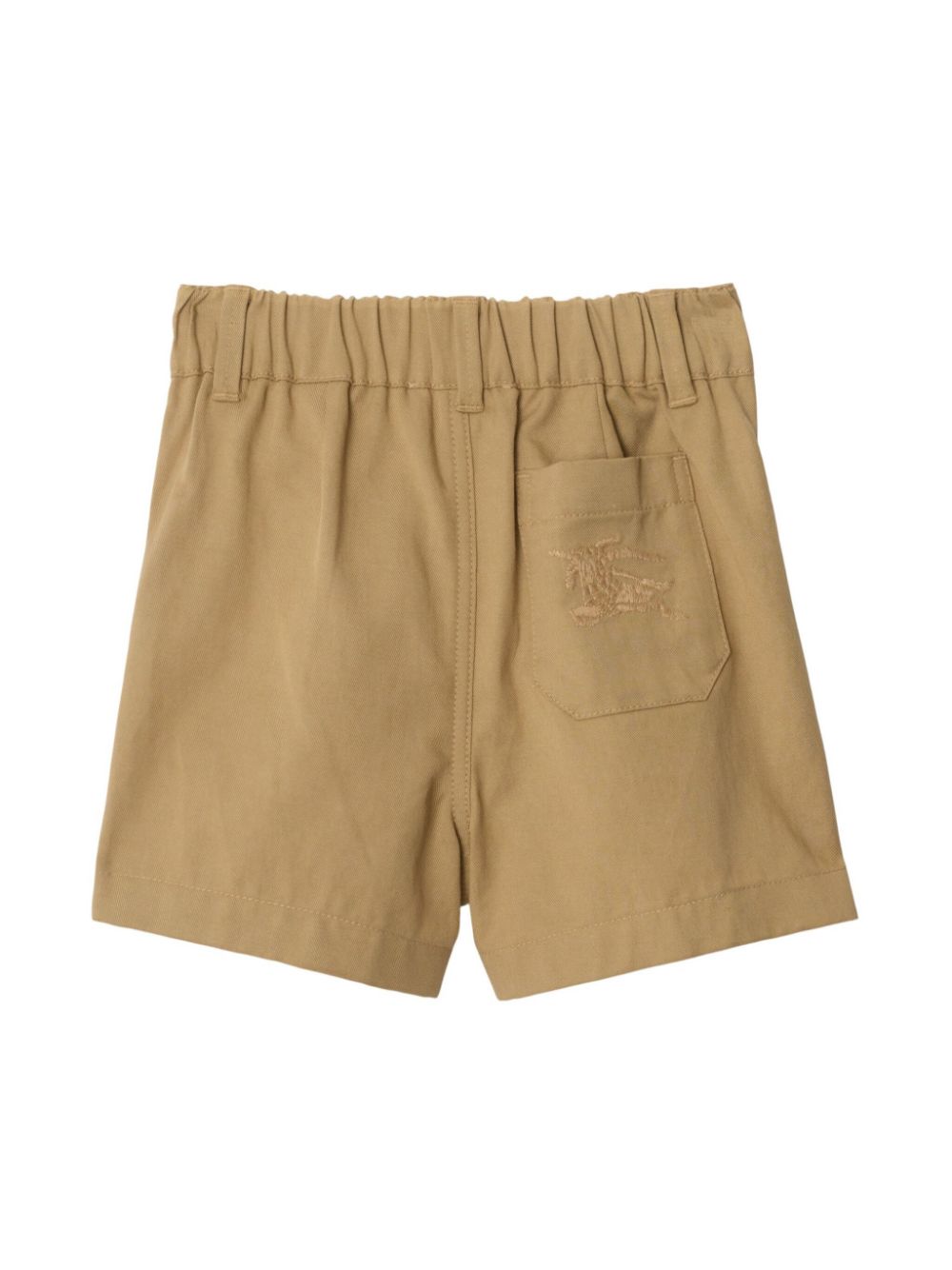 Shorts EKD per neonato Burberry Kids beige con passanti - Rubino Kids