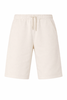 Shorts Elgar per bambino Bonpoint bianchi con coulisse - Rubino Kids