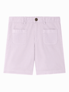Shorts Eureka per bambina Bonpoint viola con tasche applicate - Rubino Kids