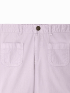 Shorts Eureka per bambina Bonpoint viola con tasche applicate - Rubino Kids